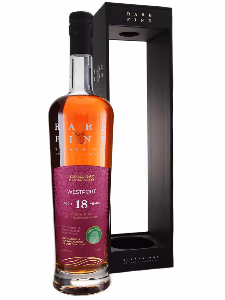 Westport 2008 18 Year Old Rare Find Teaspooned Malts Oloroso HHD 55% 70cl