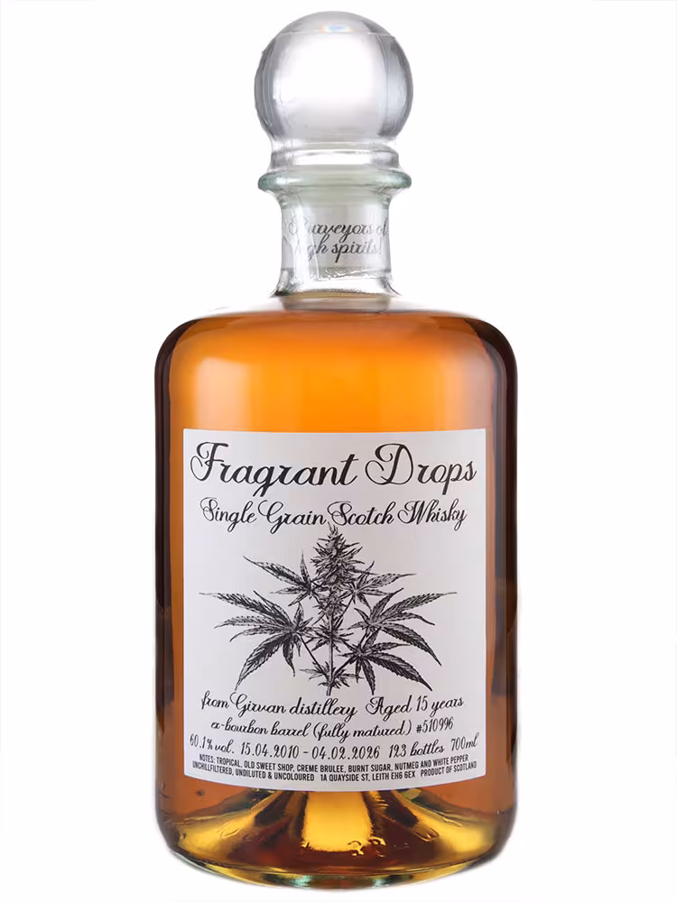 Girvan 15 Year Old Fragrant Drops #510996 Bourbon Barrel 60.1% 70cl