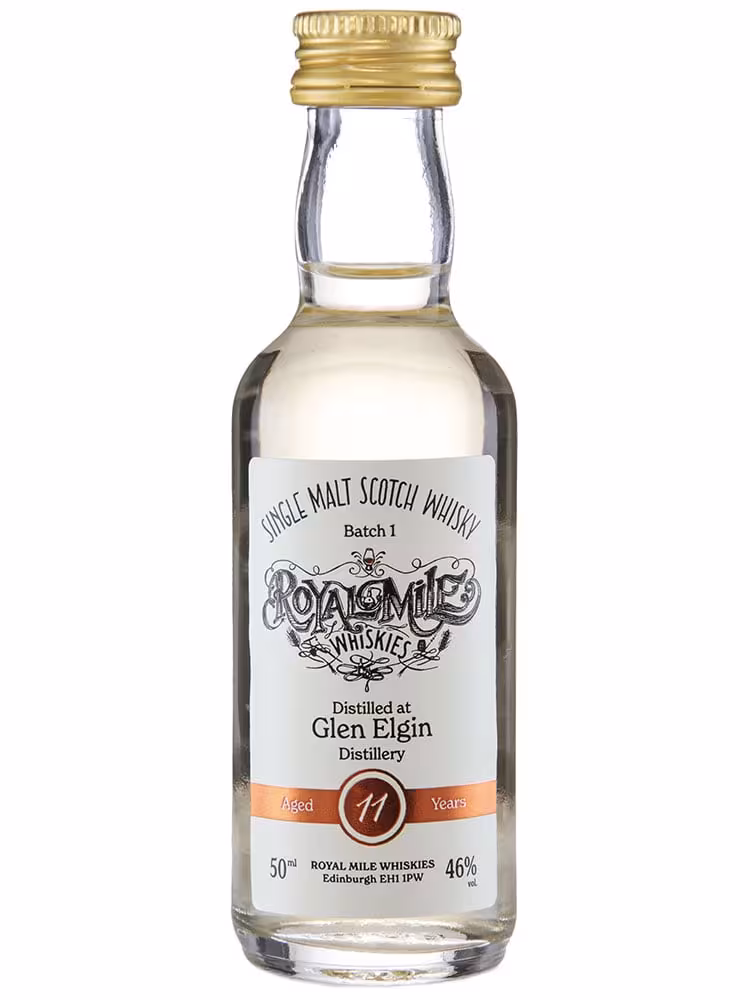 Glen Elgin 2015 11 Year Old RMW Small Batch 46% SMALL SIZE 5cl