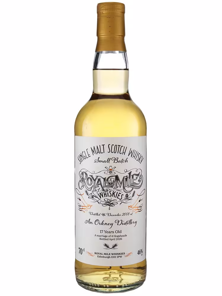 Orkney 2008 17 Year Old RMW Small Batch 46% 70cl