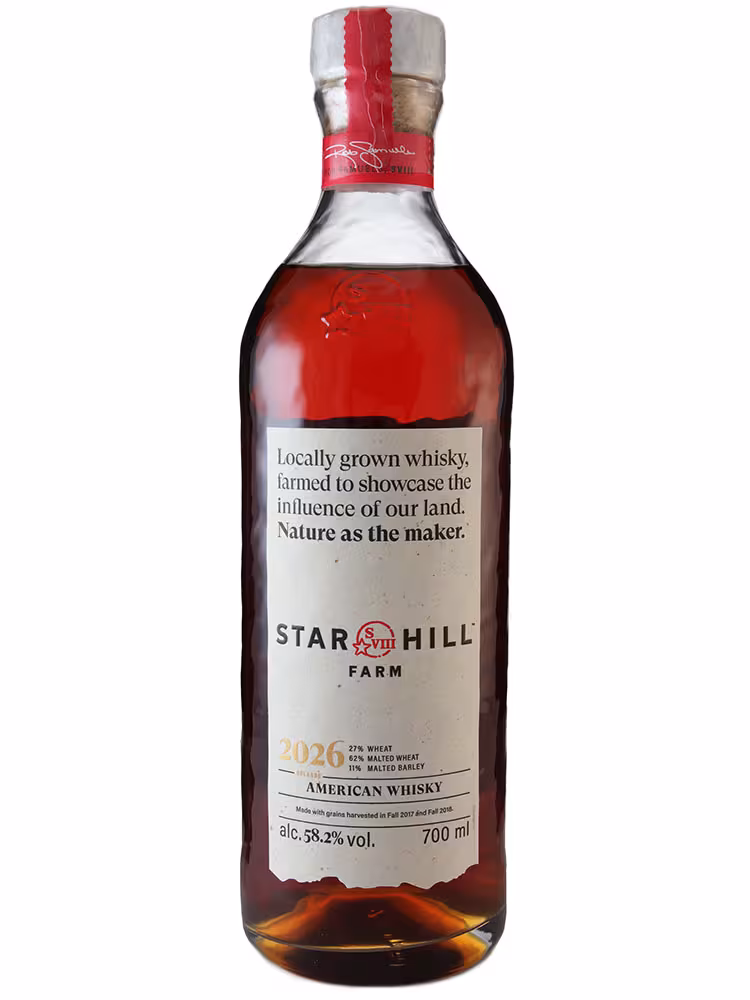 Star Hill Farm Wheat Whiskey 2026 Release 58.2% 70cl