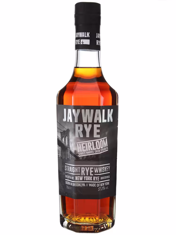 Jaywalk Heirloom Single Barrel Rye 57.7% 70cl