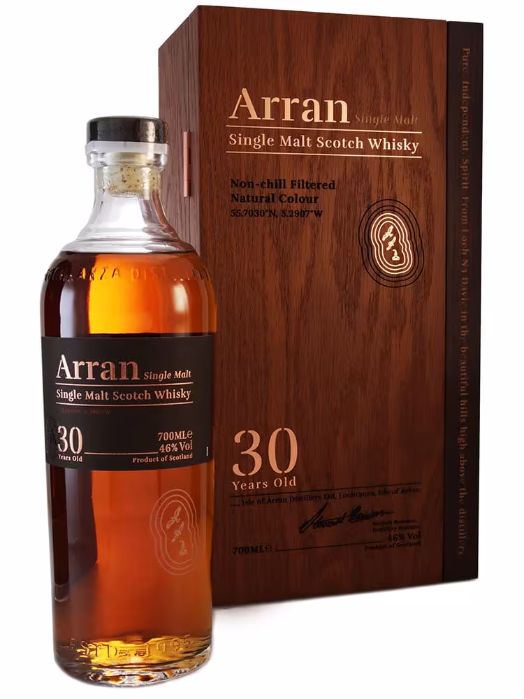 Arran 30 Year Old 46% 70cl