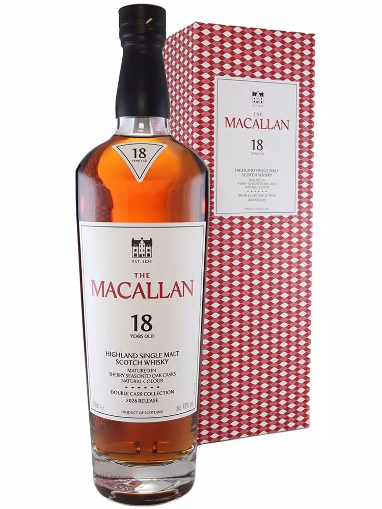 Macallan 18 Year Old Double Cask 2026 43% 70cl