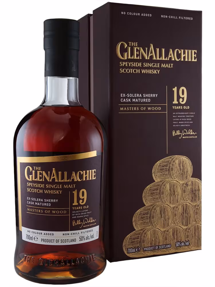 Glenallachie 19 Year Old Masters of Wood Ex Solera Cask Matured 50% 70cl