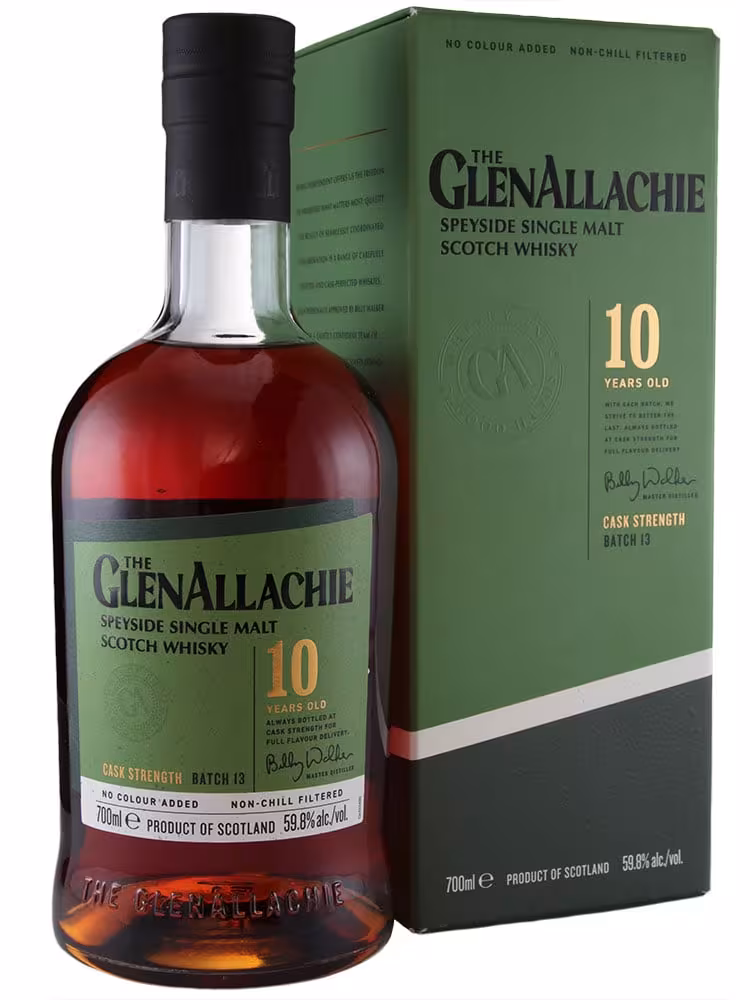 Glenallachie 10 Year Old Cask Strength Batch 13 59.8% 70cl