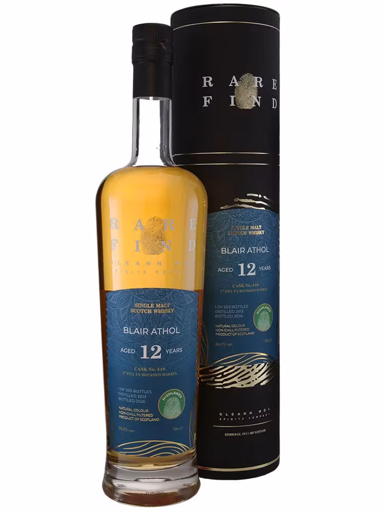 Blair Athol 2013 12 Year Old Rare Find Ex Bourbon 56.1% 70cl