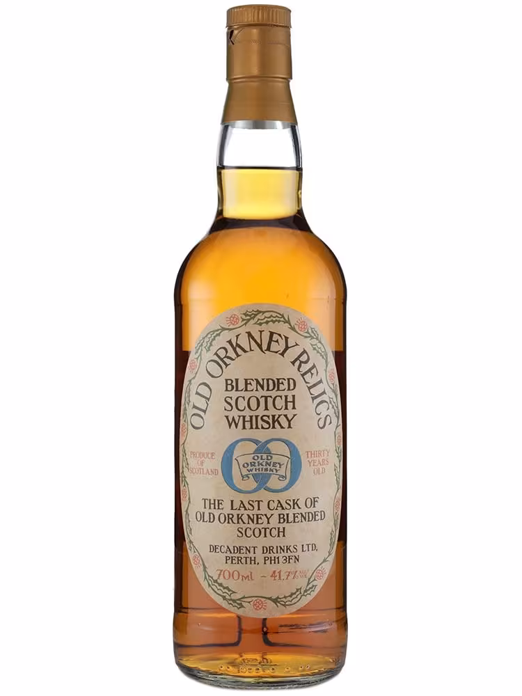 Old Orkney Relics 1996 30 Year Old Blended Scotch 41.7% 70cl