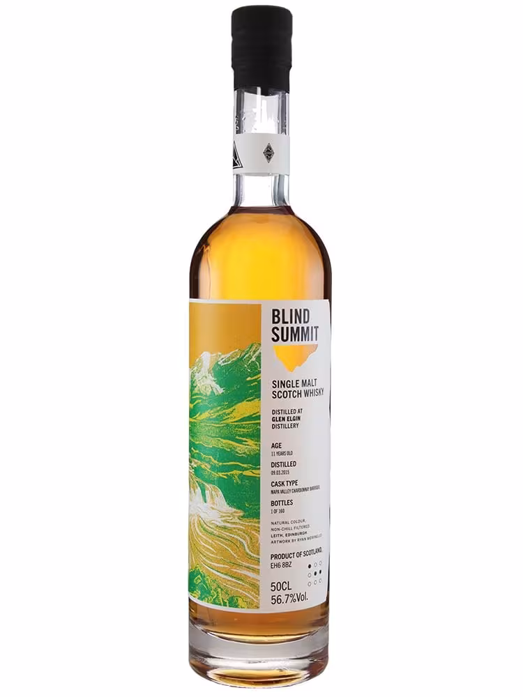 Glen Elgin 11 Year Old Blind Summit Napa Chardonnay Barrique 56.7% 50cl