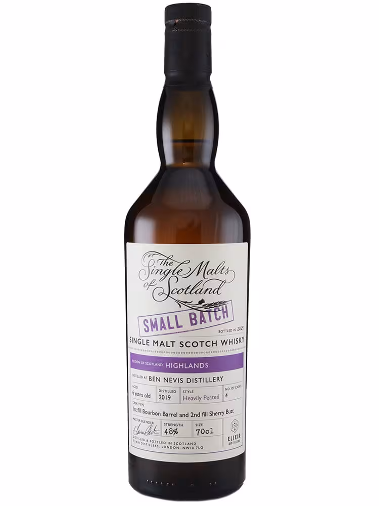 Ben Nevis 6 Year Old SMOS Heavily Peated Small Batch 48% 70cl