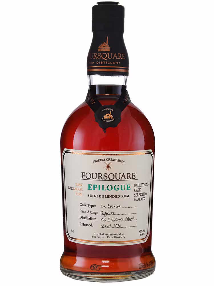 Foursquare Epilogue 19 Year Old Ex-Bourbon Cask Matured 57% 70cl