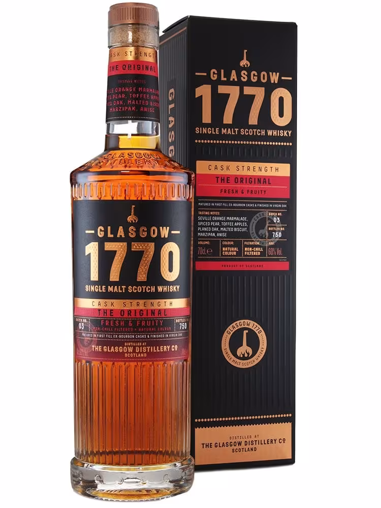 Glasgow 1770 The Original Cask Strength Batch 3 60% 70cl
