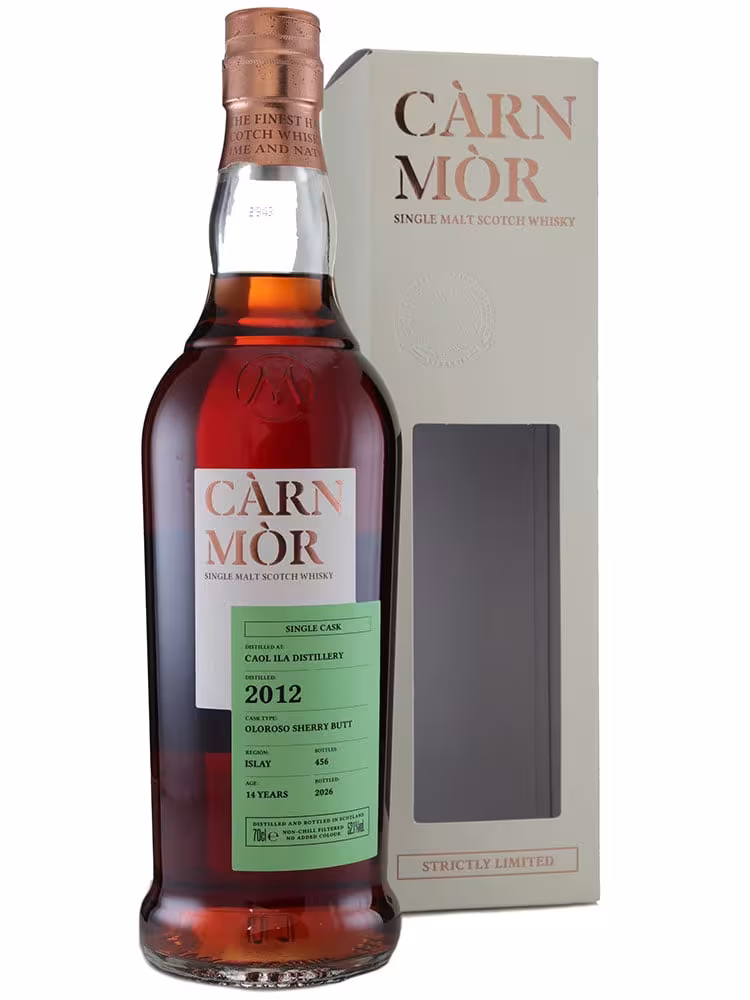 Caol Ila 2012 14 Year Old Carn Mor Oloroso Butt 52.1% 70cl