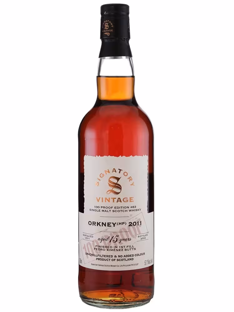 Orkney 2011 15 Year Old Signatory 100 Proof #83 57.1% 70cl