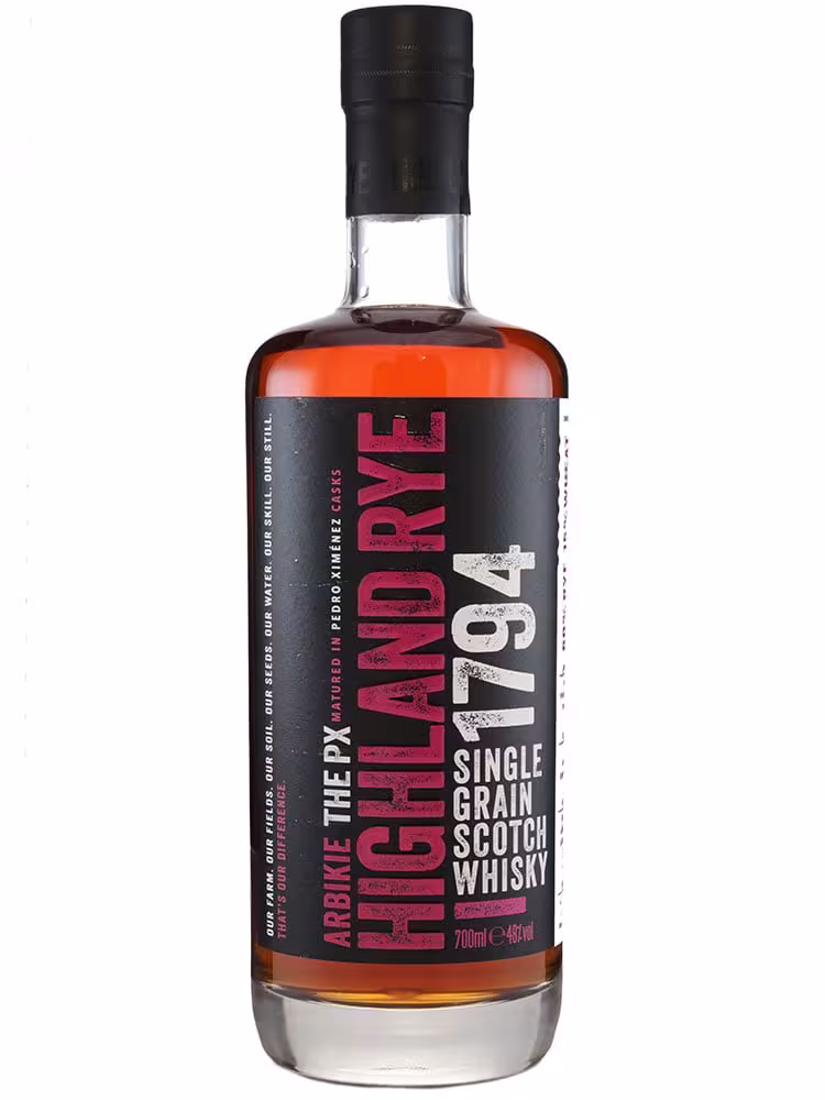 Arbikie The PX Highland Rye 48% 70cl