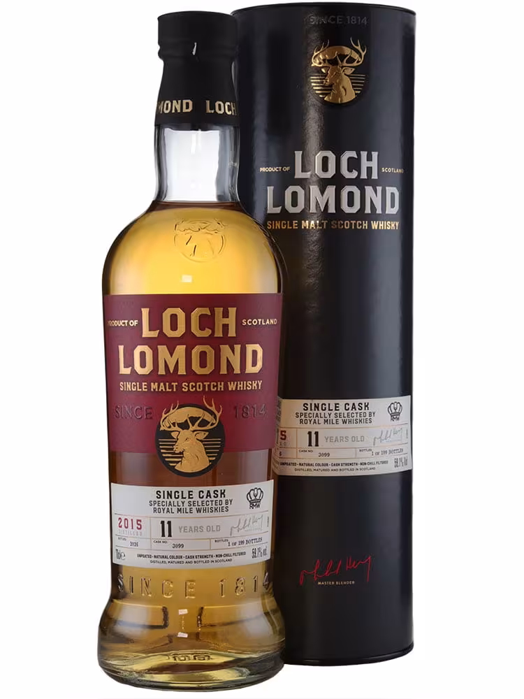 Loch Lomond 2015 11 Year Old FF Bourbon RMW Exclusive #3099 59.1% 70cl