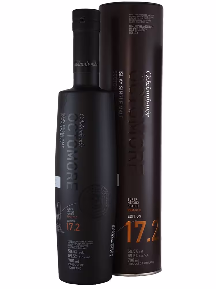 Octomore 17.2 5 Year Old Scottish Barley 59.5% 70cl