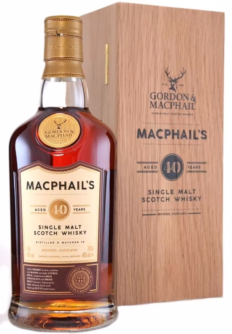 MacPhails 40 Year Old 46% 70cl