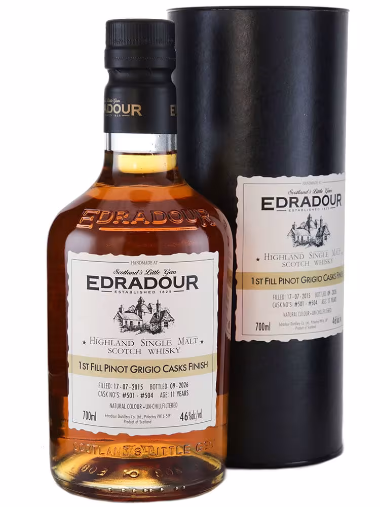 Edradour 2015 11 Year Old Michael Eppan FF Pinot Grigio HHD Finish 46% 70cl