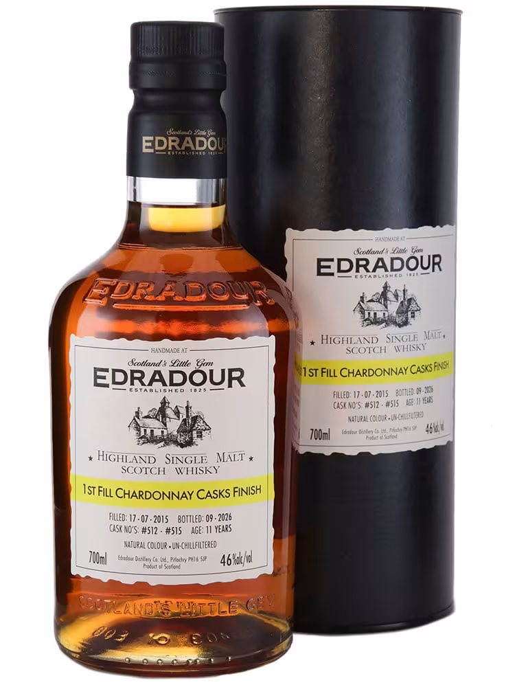 Edradour 2015 11 Year Old Michael Eppan FF Chardonny HHD Finish 46% 70cl