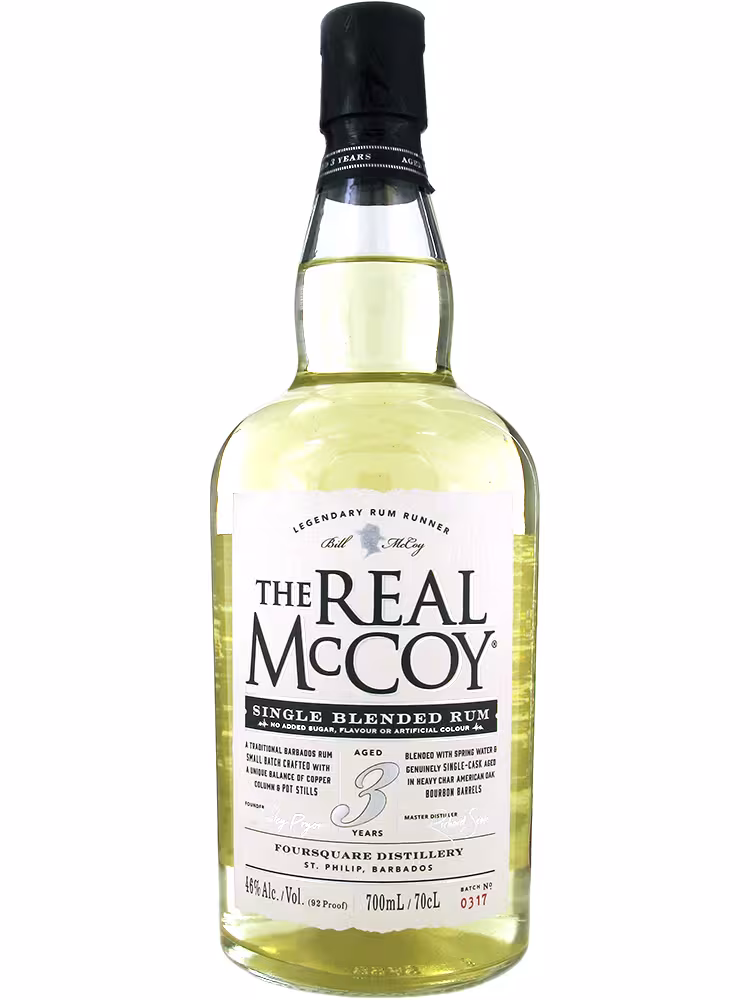 The Real McCoy 3 Year Old Distillers Proof 46% 70cl