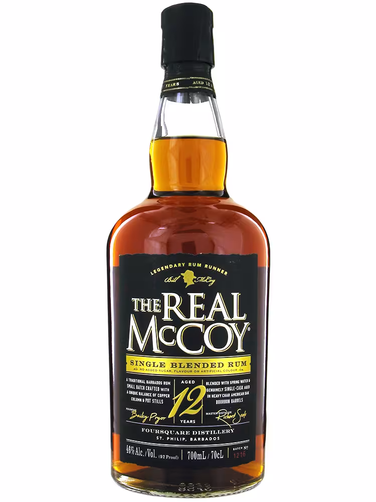 The Real McCoy 12 Year Old Distillers Proof 46% 70cl