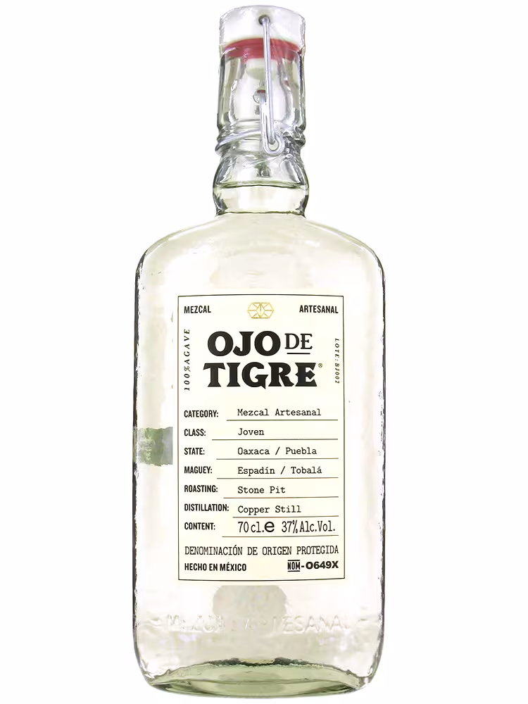Ojo de Tigre Mezcal 37% 70cl