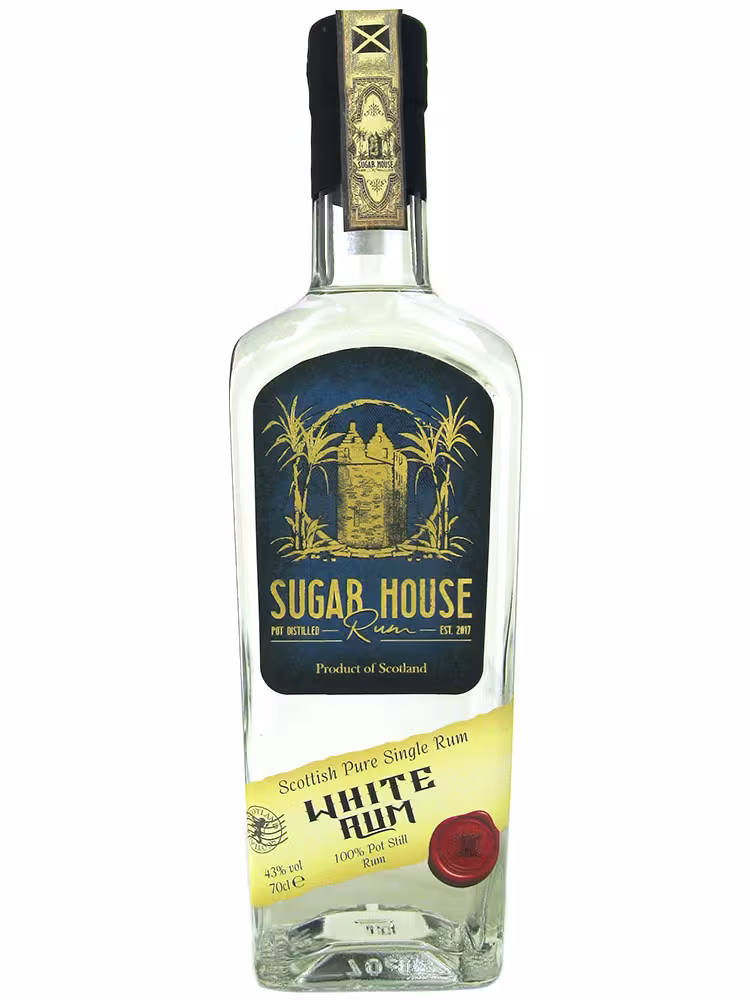 Sugar House Scottish Pure Single White Rum 43% 70cl