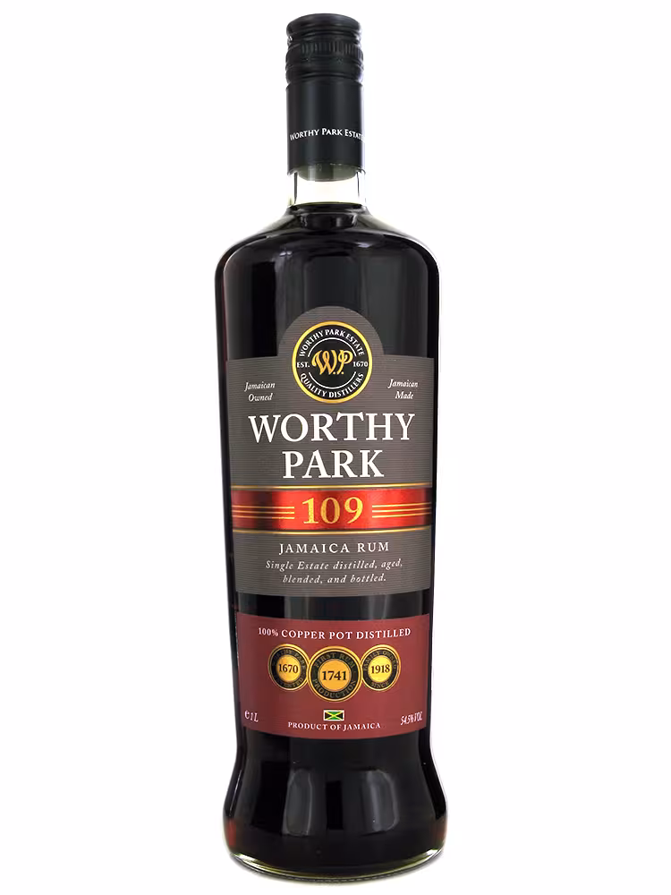 Worthy Park 109 Jamaica Rum 54.5% 100cl