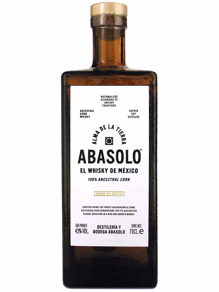 Abasolo Corn Whiskey 43% 70cl
