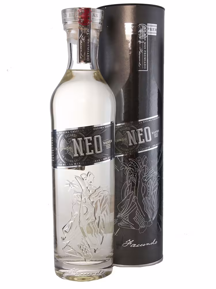 Bacardi Facundo Neo Silver Rum 40% 70cl