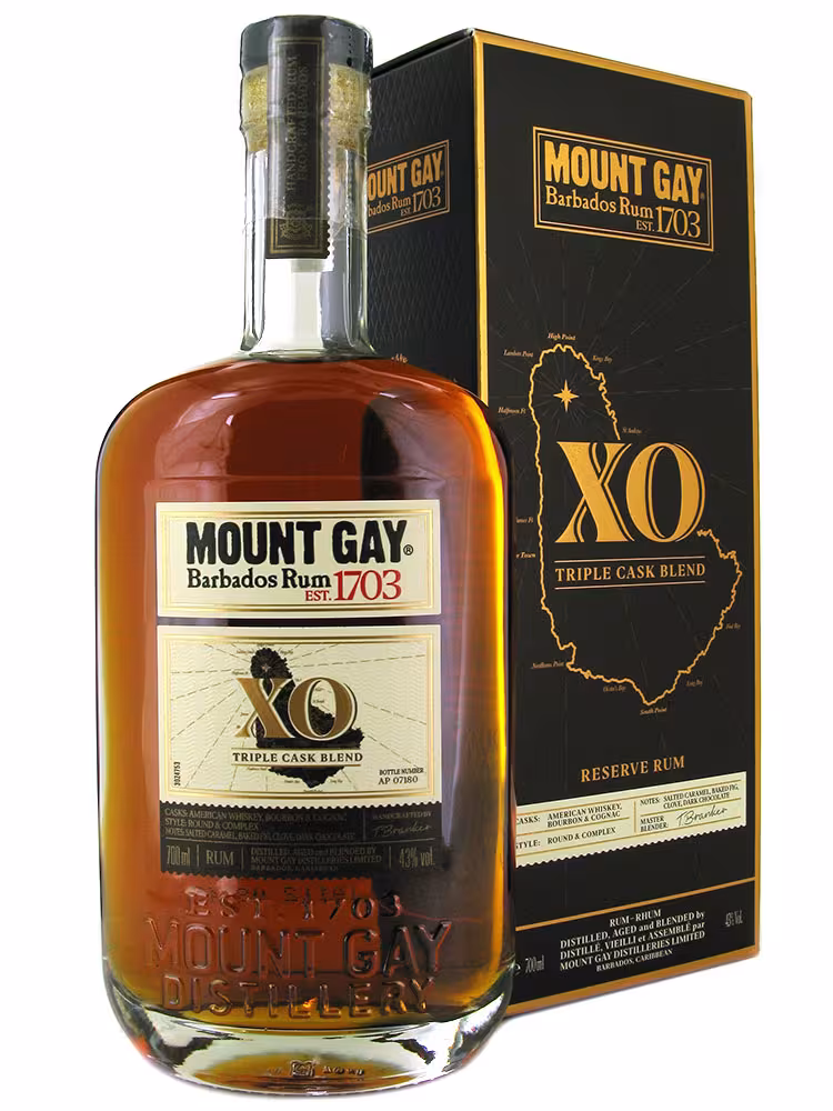 Mount Gay XO Triple Cask Blend Rum 43% 70cl