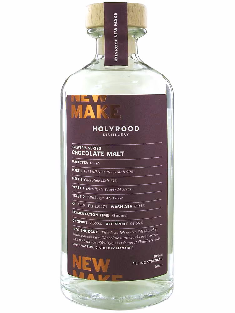 Holyrood Chocolate Malt New Make Spirit 60% 50cl
