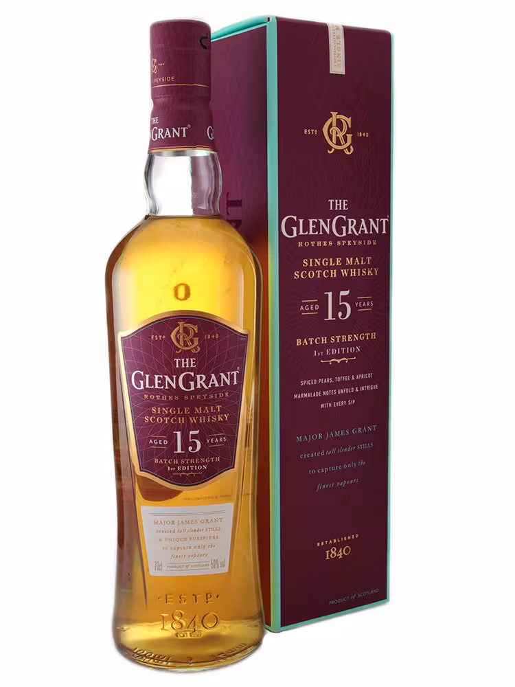 Glen Grant 15 Year Old Batch Strength First Edition 50% 70cl