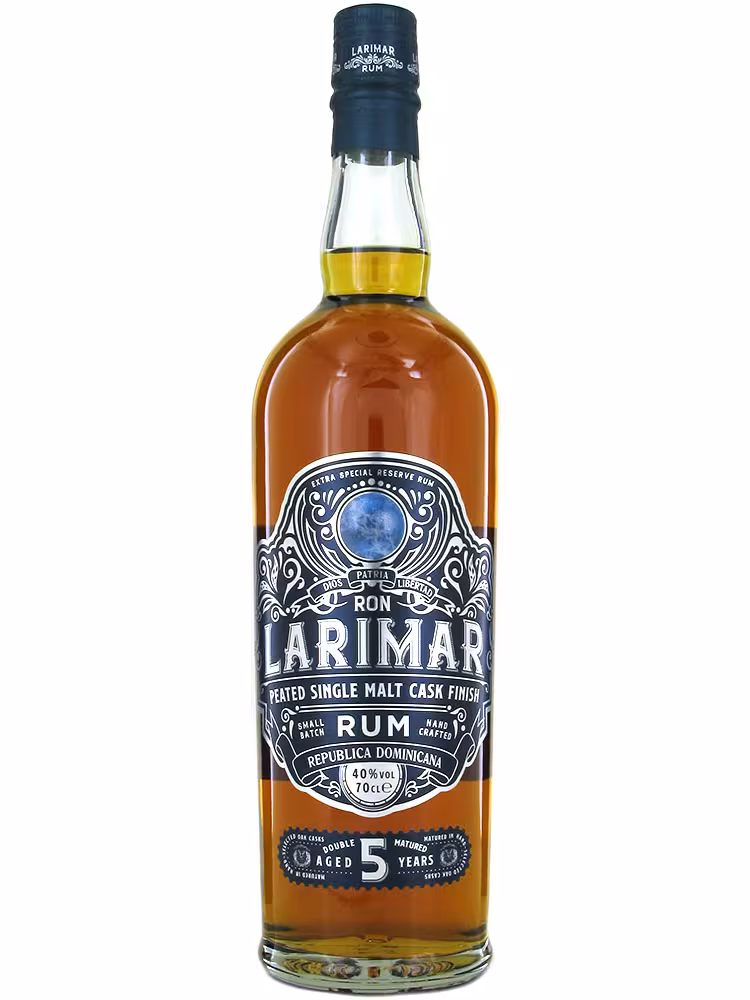 Ron Larimar Peated Cask Rum 40% 70cl