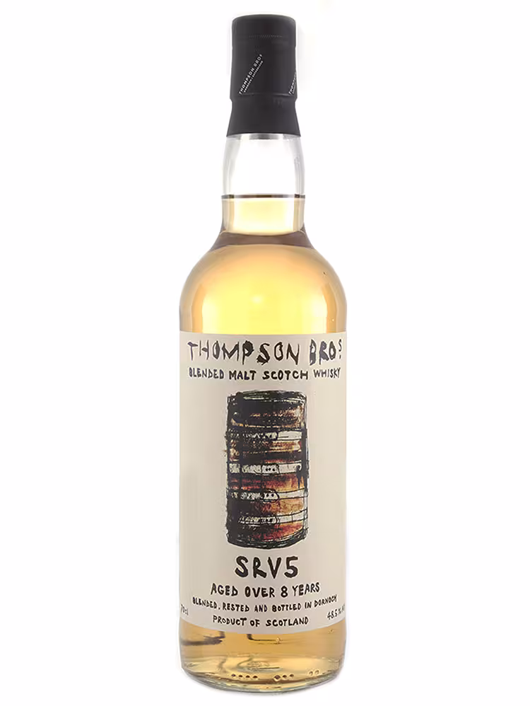 Thompson Bros 8 Year Old SRV5 Blended Malt 48.5% 70cl