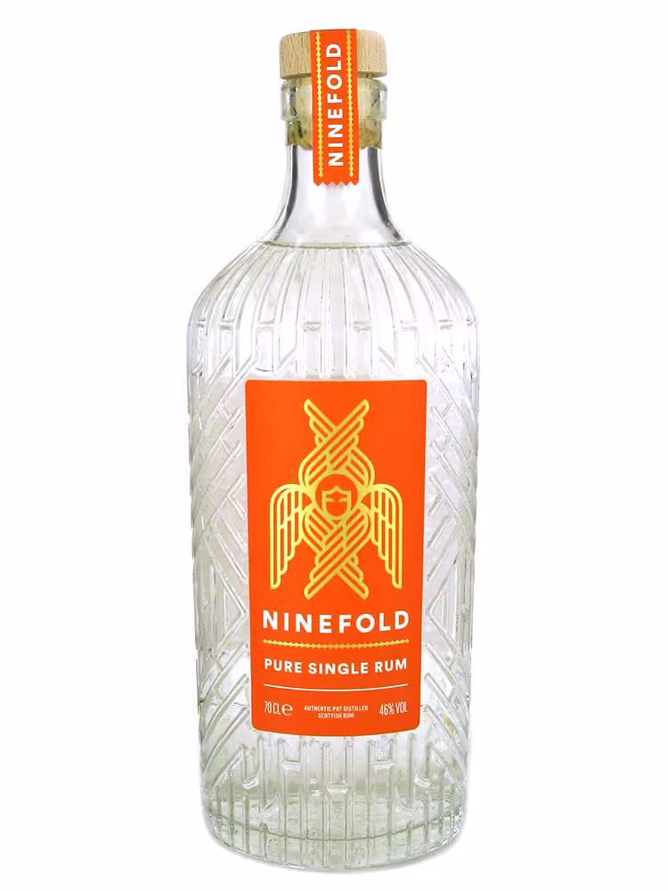 Ninefold Scottish Pure Single White Rum 46% 70cl