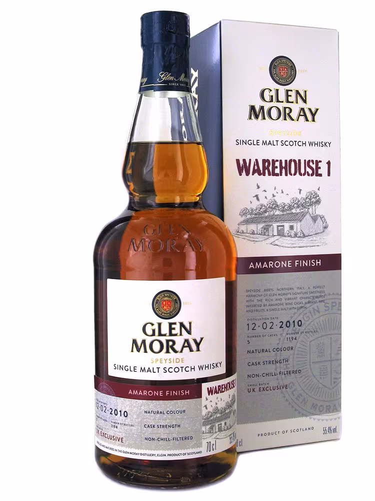 Glen Moray 2010 Amarone Finish Warehouse 1 55.5% 70cl