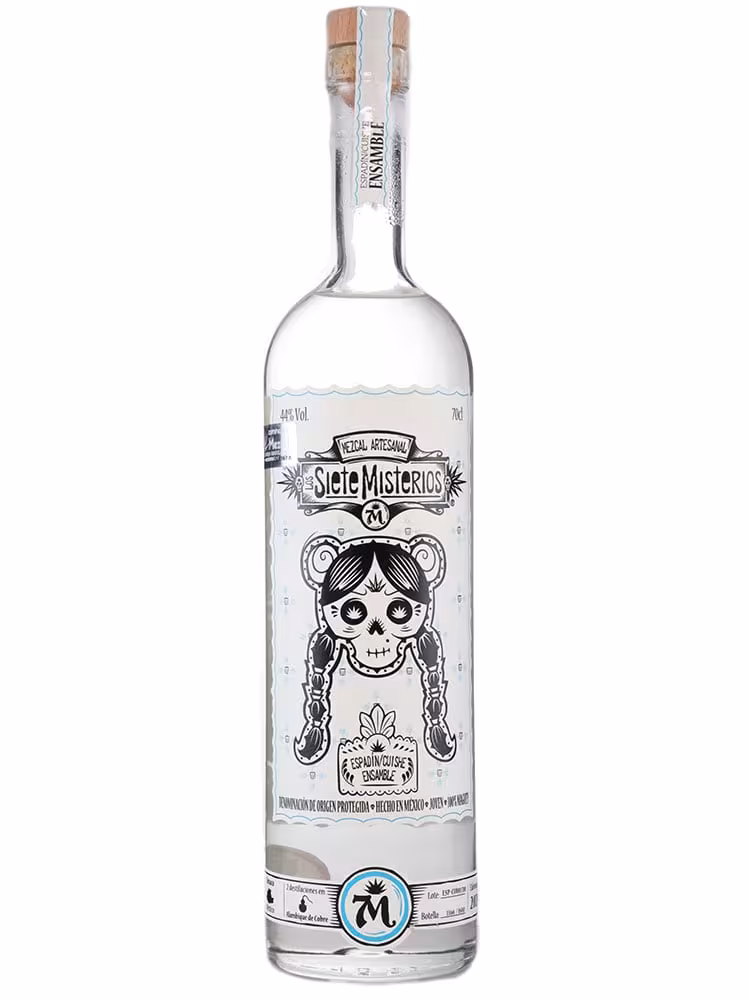 Los Siete Misterios Espadin/Cuishe Mezcal 44% 70cl