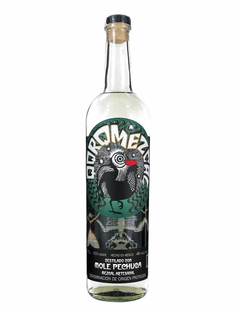 QuiQuiRiQui Destilado Con Mole Pechuga 47% 70cl