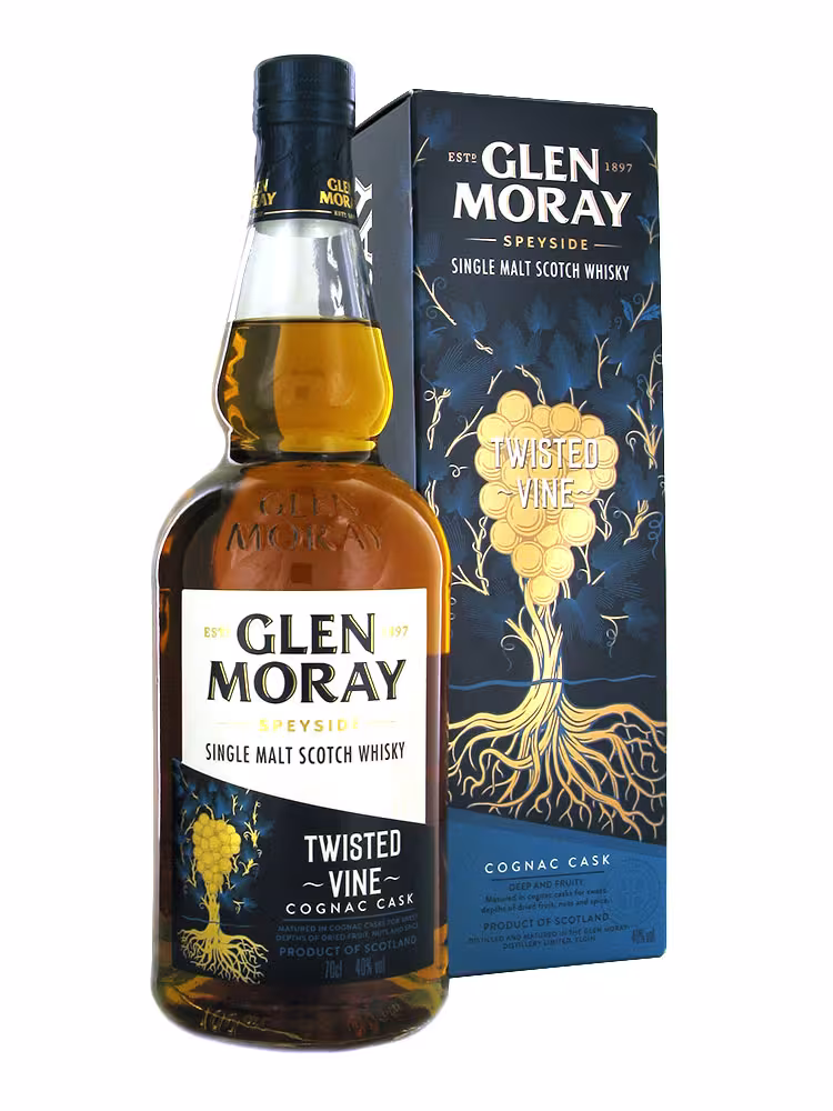Glen Moray Twisted Vine Cognac Cask 40% 70cl