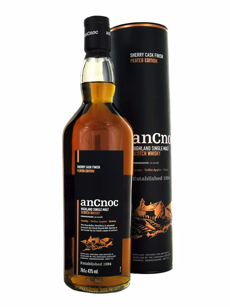 An Cnoc Peated Sherry 43% 70cl