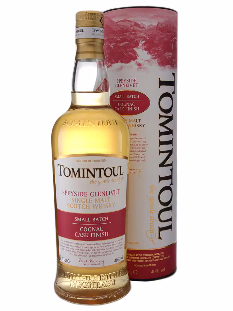 Tomintoul Cognac Cask Finish 40% 70cl