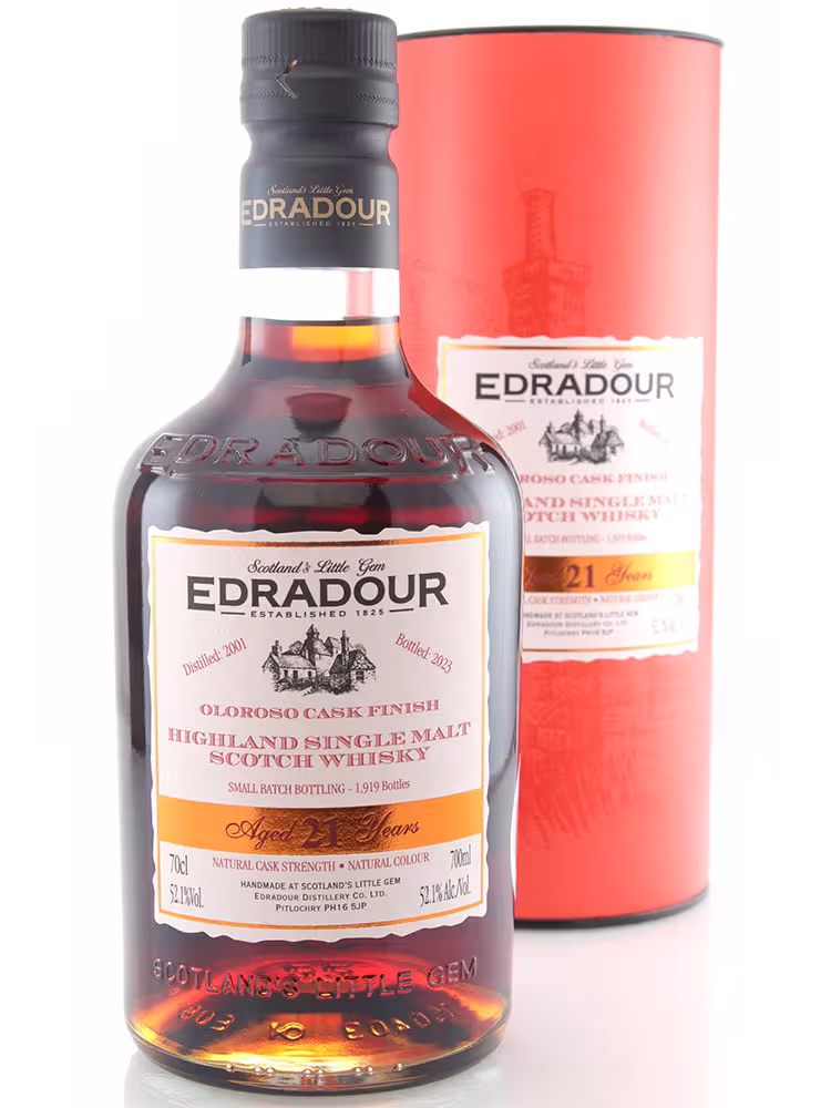 Edradour 2001 21 Year Old Oloroso Finish 52.1% 70cl
