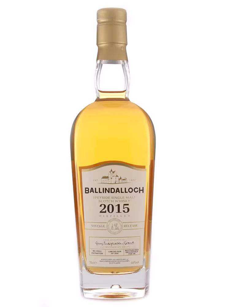 Ballindalloch 2015 8 Year Old Vintage Release UK Exclusive 46% 70cl