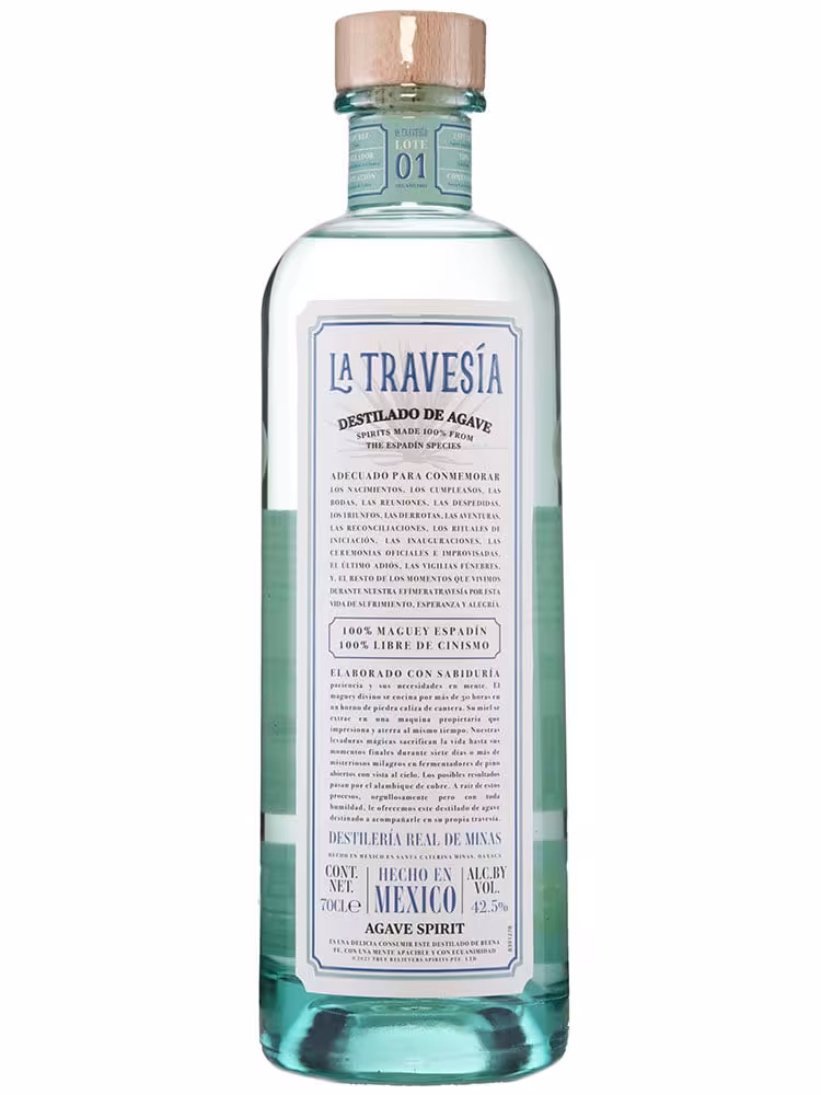 La Travesia Destilado de Agave 42.5% 70cl
