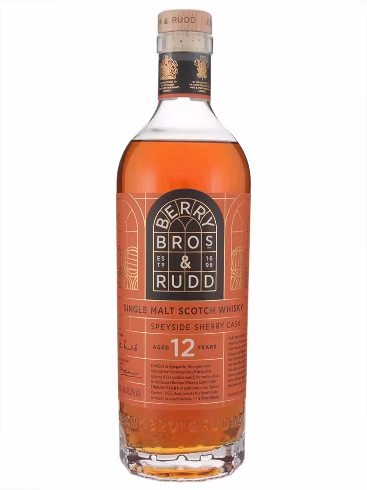 Berry Bros & Rudd 12 Year Old Sherry Cask Single Malt 45.3% 70cl