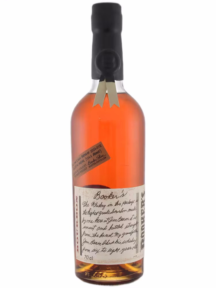 Bookers 7 Year Old Bourbon Batch 2024-01E 62.2% 70cl