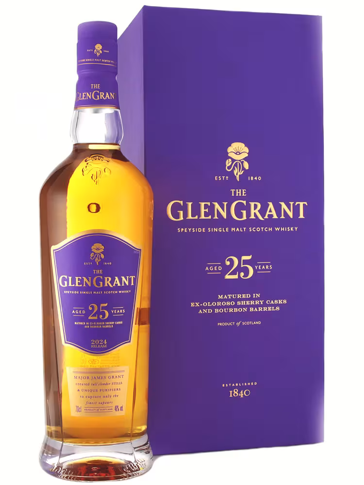 Glen Grant 25 Year Old 2024 Release 46% 70cl