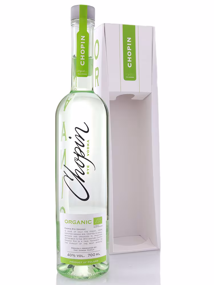 Chopin Organic Rye Vodka 40% 70cl